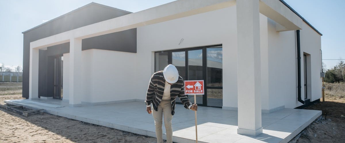 Real estate property for sale representing tokenized assets