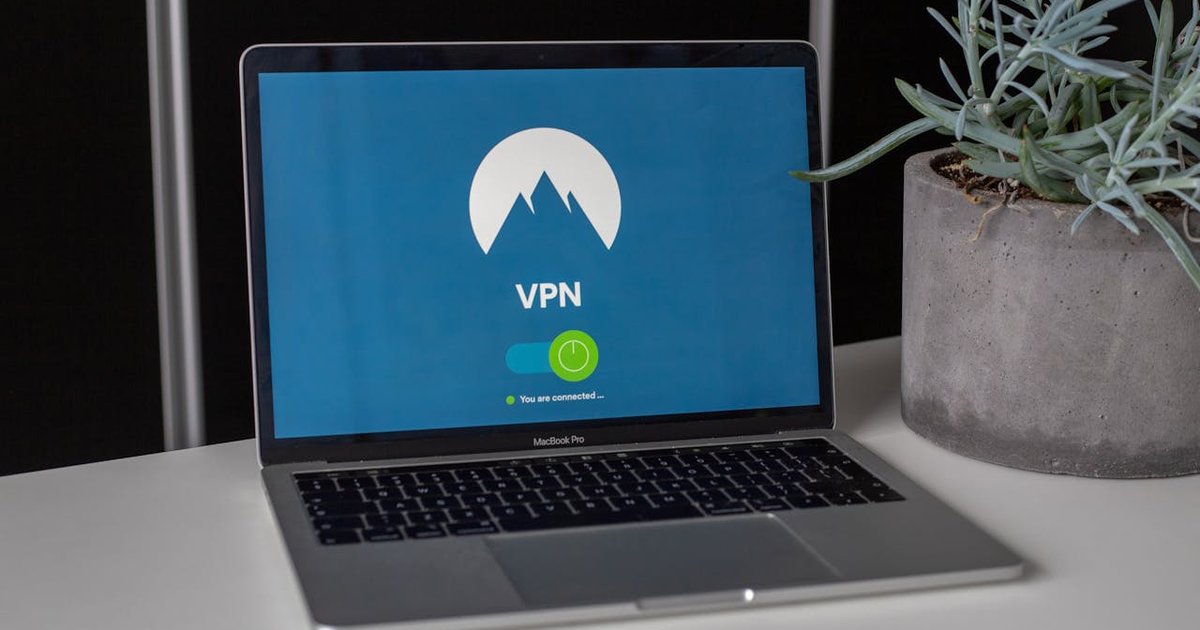 A laptop screen showing a VPN connection — for millions of people under surveillance, the payment trail matters more than the encryption